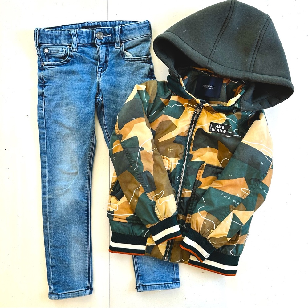 Scotch and soda hoodie and jeans bundle